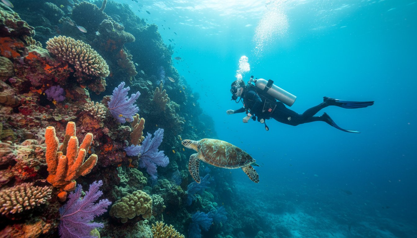 Booking a two-tank dive in Cozumel