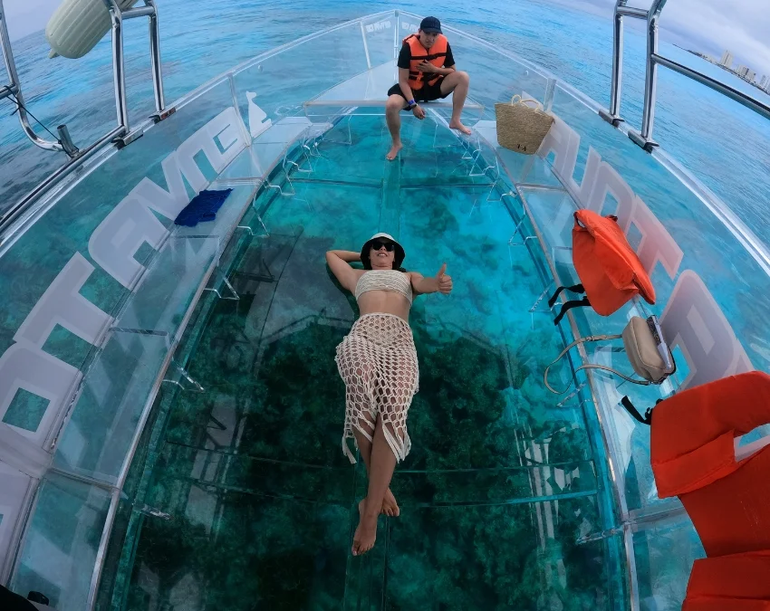Clear Boat Cozumel by Transparent Boat Tours