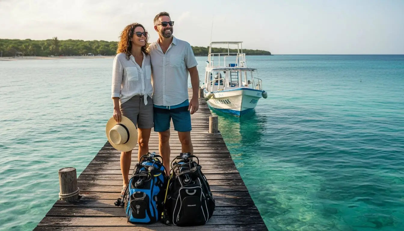 Flying with dive gear to Cozumel: routing, baggage and customs