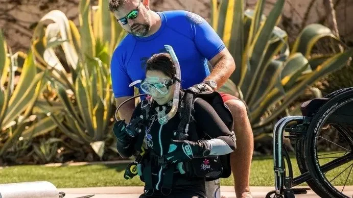 PADI Adaptive Techniques Course in Cozumel