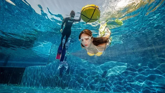 PADI Basic Mermaid Course in Cozumel