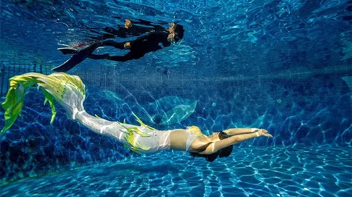 PADI Mermaid Course in Cozumel