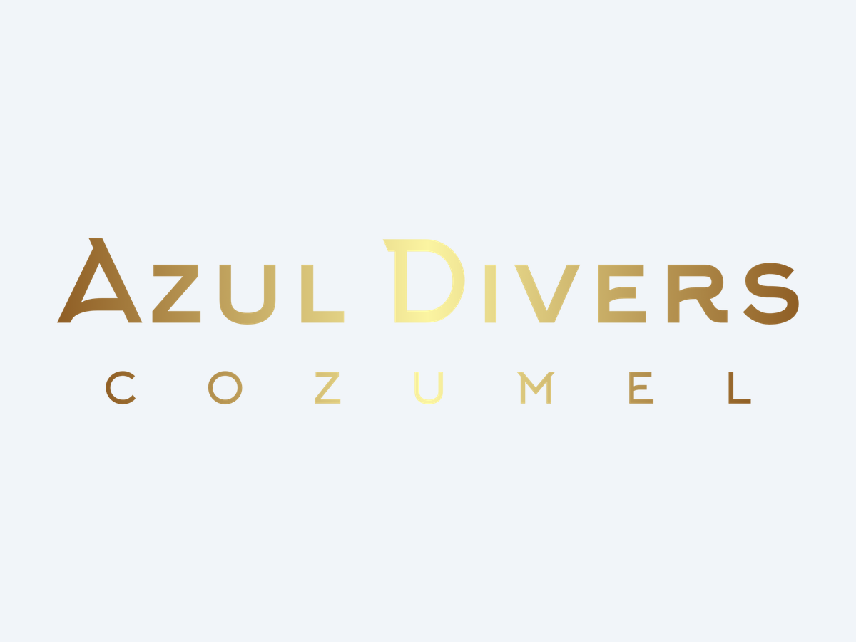 Azul Divers dive center logo, Cozumel, Mexico