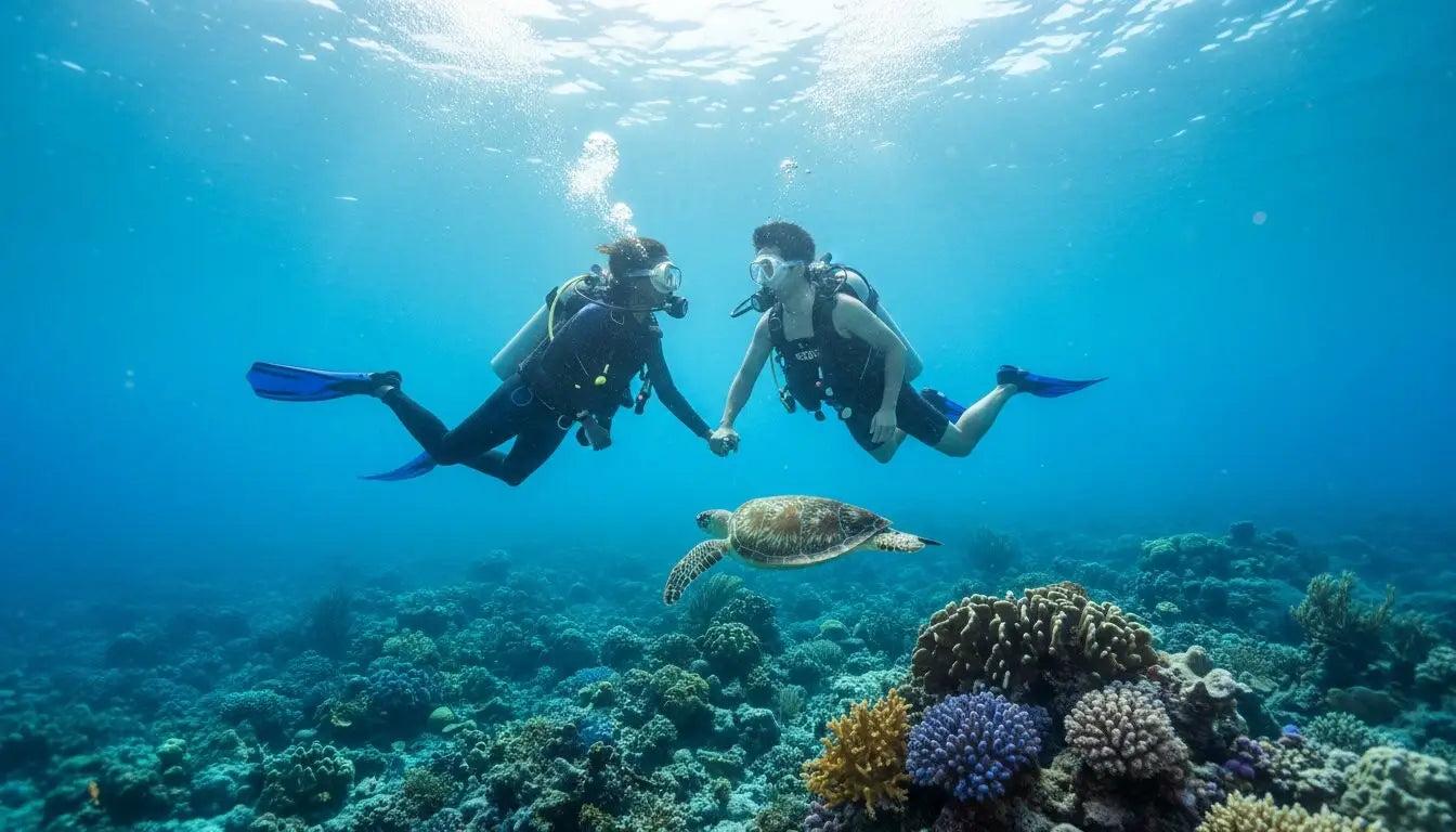 Getting scuba certified on a Cozumel honeymoon