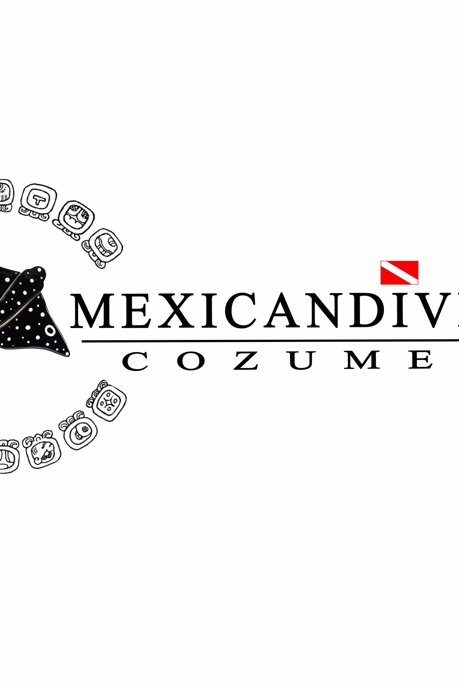 Mexicandiver Cozumel dive center logo, Cozumel, Mexico