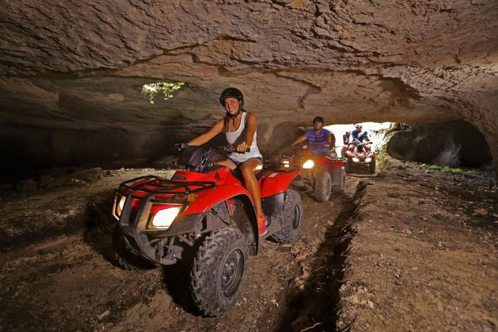 This is Cozumel ATV & Cave Tour